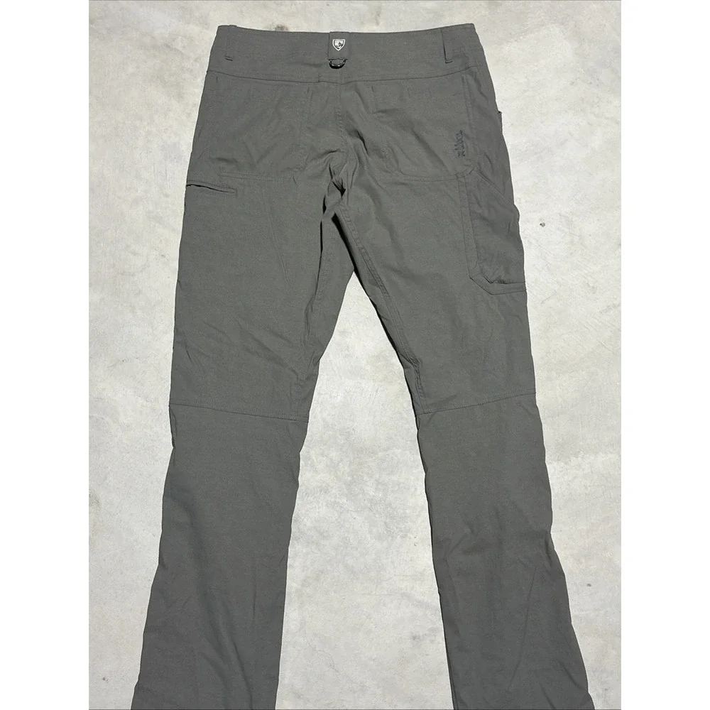 Kuhl Pants Men's SZ 34x34 Grey Stretch Hiking Outdoor Travel Performance Light